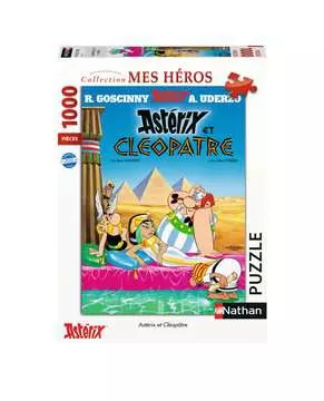 Nathan puzzle 1000 p - Astérix et Cléopâtre Puzzle Nathan;Puzzle adulte - Image 1 - Ravensburger