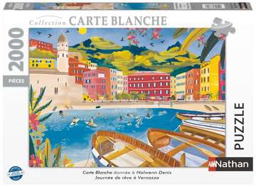 Puzzle N 2000 p - Journée de rêve à Vernazza / Nolwenn Denis (Collection Carte Blanche)