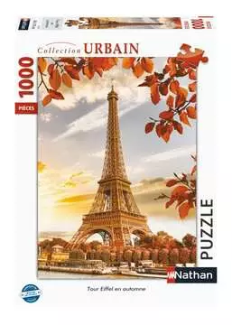 Puzzle N 1000 p - Tour Eiffel en automne Puzzle Nathan;Puzzle adulte - Image 1 - Ravensburger