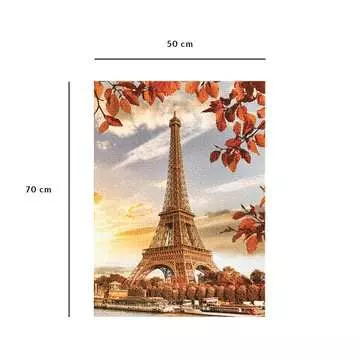 Puzzle N 1000 p - Tour Eiffel en automne Puzzle Nathan;Puzzle adulte - Image 5 - Ravensburger