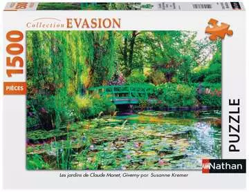 Puzzle N 1500 p - Les jardins de Claude Monet, Giverny Puzzle Nathan;Puzzle adulte - Image 1 - Ravensburger