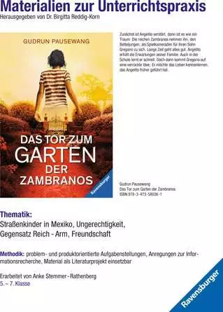 Materialien zur Unterrichtspraxis Gudrun Pausewang Das Tor zum
