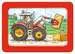 Puzzle dla dzieci 2D: Traktor, koparka i ciężarówka 3x6 elementów Puzzle;Puzzle dla dzieci - Zdjęcie 4 - Ravensburger