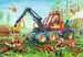 Bagr a lesní traktor 2x24 dílků 2D Puzzle;Dětské puzzle - obrázek 3 - Ravensburger