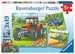 Stroje v zemědělství 3x49 dílků 2D Puzzle;Dětské puzzle - obrázek 1 - Ravensburger