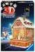 Gingerbread House 3D Puzzle, 216pc 3D Puzzle®;Night Edition - bilde 1 - Ravensburger