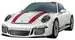 Porsche 911 3D Puzzle, 108pc 3D Puzzle®;Former - bilde 2 - Ravensburger