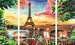 CreArt - Triptyque - Paris Loisirs créatifs;Peinture - Numéro d art - Image 3 - Ravensburger